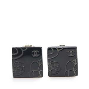 Chanel Cc Logo Clip-On Earrings Metal #209593C58B